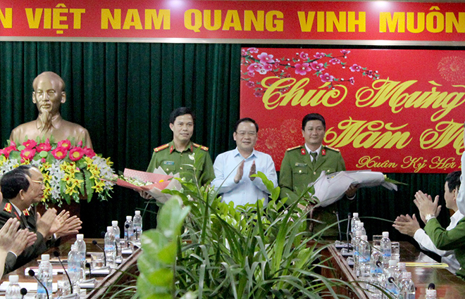 Chúc mừng những chiến công của CA tỉnh  Điện Biên trong đợt cao điểm Tết Nguyên đán Kỷ hợi 2019