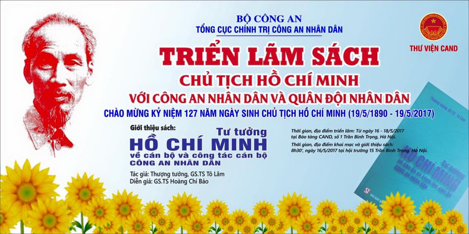 Triển lãm sách "Chủ tịch Hồ Chí Minh với CAND và QĐND"