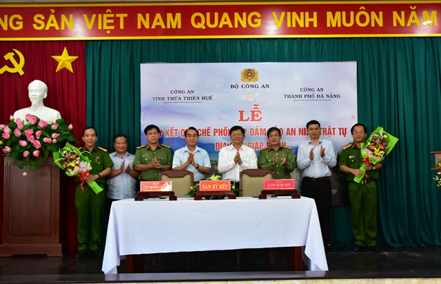 Công an Thừa Thiên - Huế và Đà Nẵng ký kết quy chế phối hợp đảm bảo ANTT - Ảnh minh hoạ 2