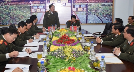 Đoàn công tác Bộ Công an thăm, làm việc tại Công an tỉnh Thừa Thiên - Huế