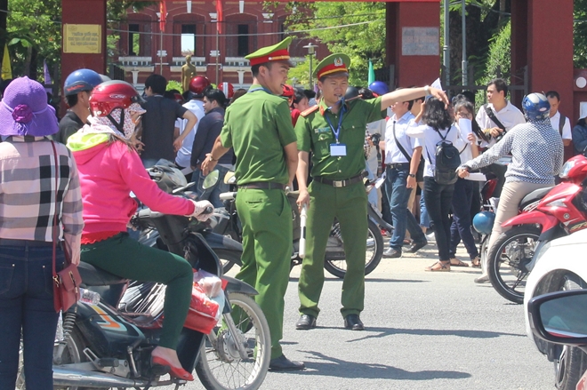 Lực lượng CAND đảm bảo an toàn kỳ thi THPT Quốc gia 2018