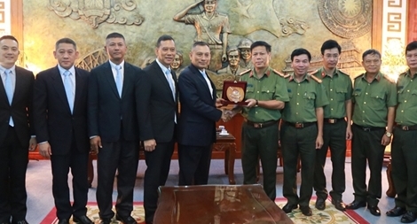 Công an tỉnh Thừa Thiên - Huế và Cảnh sát Hoàng gia Thái Lan tăng cường hợp tác