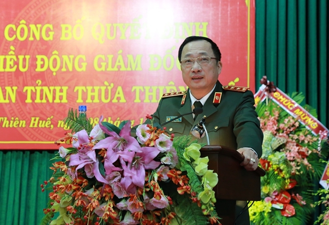 Công an tỉnh Thừa Thiên - Huế có tân Giám đốc