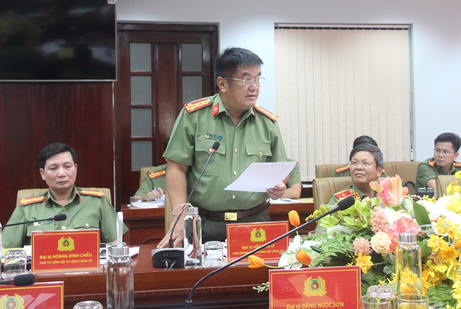 Thứ trưởng Lê Tấn Tới làm việc với Công an tỉnh Thừa Thiên Huế - Ảnh minh hoạ 3