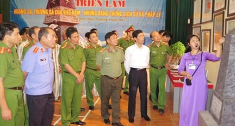 Trưng bày triển lãm Hoàng Sa, Trường Sa của Việt Nam – Những bằng chứng lịch sử và pháp lý