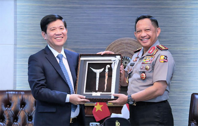 Tăng cường quan hệ hợp tác giữa Bộ Công an Việt Nam và Cảnh sát quốc gia Indonesia - Ảnh minh hoạ 6