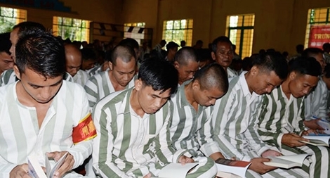 Phạm nhân Trại giam Tống Lê Chân tham gia Cuộc thi “Viết cảm nhận về sách”