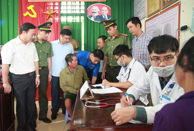 Đoàn thanh niên Bộ Công an khám, phát thuốc miễn phí tại Nghệ An - Ảnh minh hoạ 2