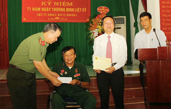 Thứ trưởng Nguyễn Văn Sơn thăm Trung tâm điều dưỡng thương binh Duy Tiên và Kim Bảng - Ảnh minh hoạ 3