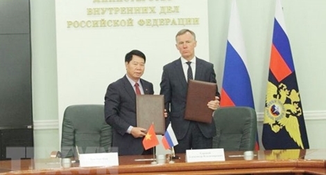 Bộ Công an Việt Nam và Bộ Nội vụ Nga tăng cường hợp tác