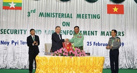 Việt Nam - Myanmar tăng cường hợp tác phòng, chống tội phạm