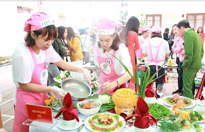Cụm thi số 2 - Bộ Tư lệnh CSCĐ tổ chức Hội thi nấu ăn chào mừng ngày Quốc tế phụ nữ - Ảnh minh hoạ 2