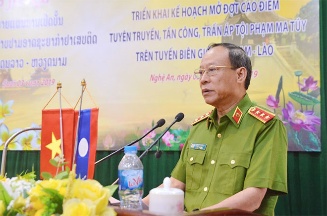 Cao điểm tấn công, trấn áp tội phạm ma túy tuyến biên giới Việt - Lào