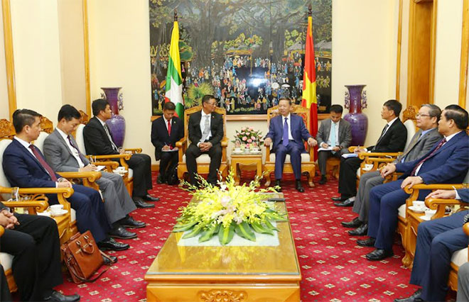 Việt Nam – Myanmar tăng cường hợp tác trong lĩnh vực an ninh