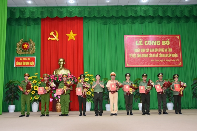 Công an Bình Thuận tăng cường  cán bộ về tuyến dưới - Ảnh minh hoạ 2