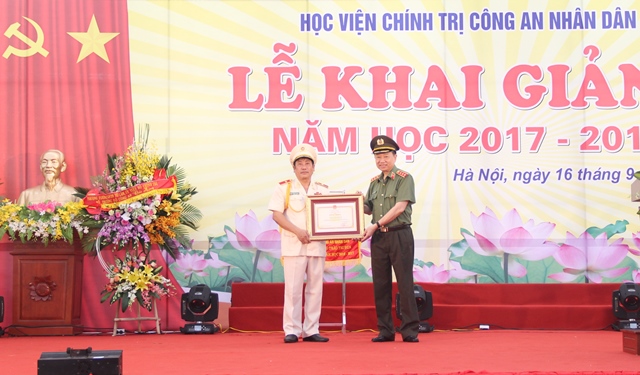 Học viện Chính trị CAND khai giảng năm học 2017-2018 - Ảnh minh hoạ 6