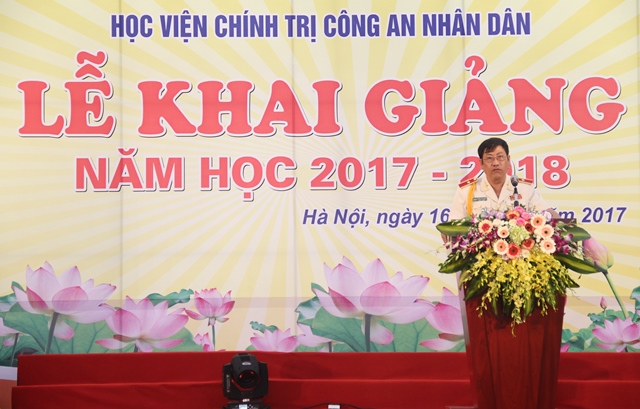 Học viện Chính trị CAND khai giảng năm học 2017-2018 - Ảnh minh hoạ 8