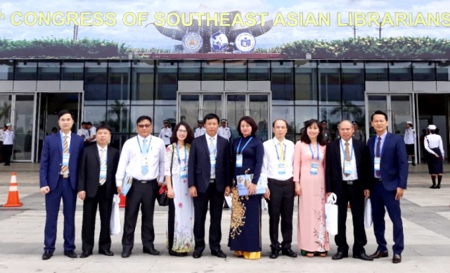 Đoàn đại biểu Thư viện CAND tham dự Đại hội cán bộ thư viện các quốc gia Đông Nam Á