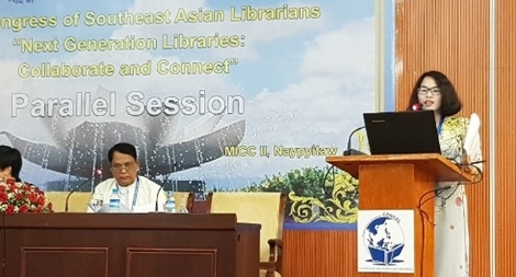 Đoàn đại biểu Thư viện CAND tham dự Đại hội cán bộ thư viện các quốc gia Đông Nam Á
