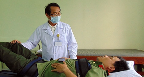 Bệnh xá Công an tỉnh Quảng Nam nhiều năm hoàn thành xuất sắc nhiệm vụ