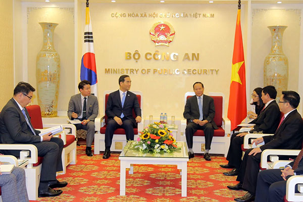 Việt Nam – Hàn Quốc tăng cường hợp tác phòng, chống tội phạm