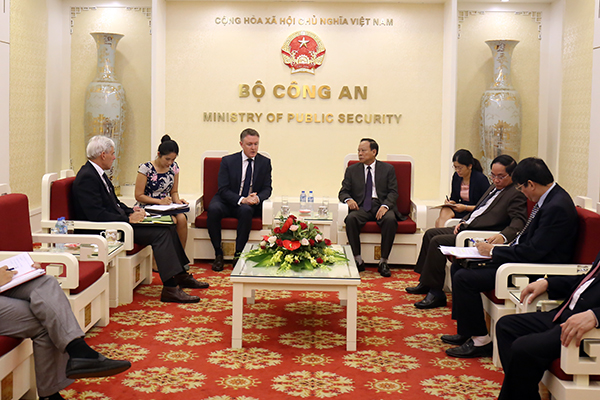 Việt Nam - UNODC tăng cường hợp tác phòng, chống tội phạm