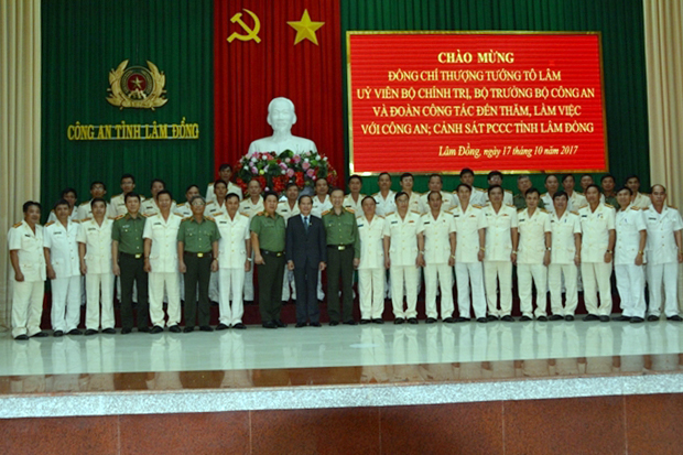 Bộ trưởng Tô Lâm làm việc với Công an và Cảnh sát PCCC Lâm Đồng - Ảnh minh hoạ 5