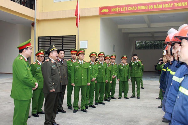 Lãnh đạo Bộ Công an kiểm tra công tác PCCC tại Hà Nội - Ảnh minh hoạ 2