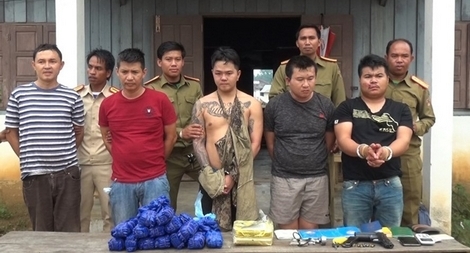 Cuộc chiến chống tội phạm ma túy ở vùng cửa ngõ biên giới Việt-Lào