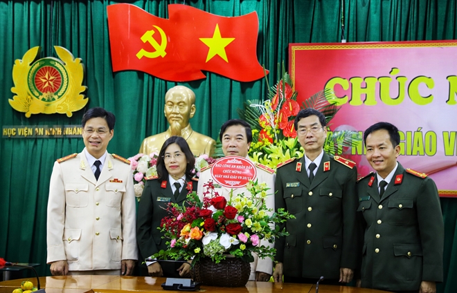 Báo CAND chúc mừng các trường CAND nhân Ngày Nhà giáo Việt Nam