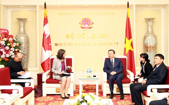 Bộ trưởng Tô Lâm tiếp đoàn đại biểu Hàn Quốc và Đại sứ Canada - Ảnh minh hoạ 5