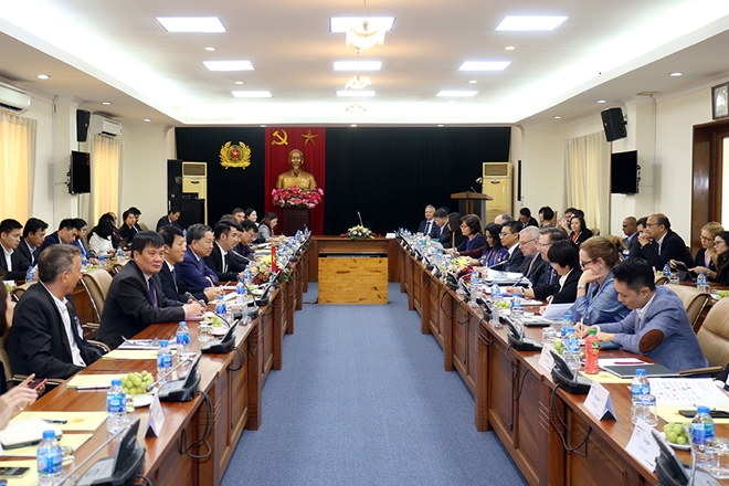 Bộ Công an Việt Nam ủng hộ quan hệ Việt Nam – Hoa Kỳ phát triển về thực chất