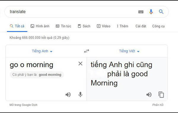 người dung vo y thức lam loạn google dịch bao cong an nhan dan điện tử