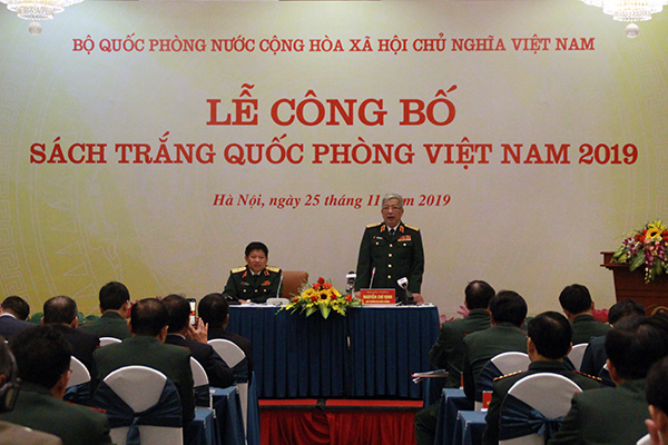 Lễ Công bố Sách trắng “Quốc phòng Việt Nam 2019”