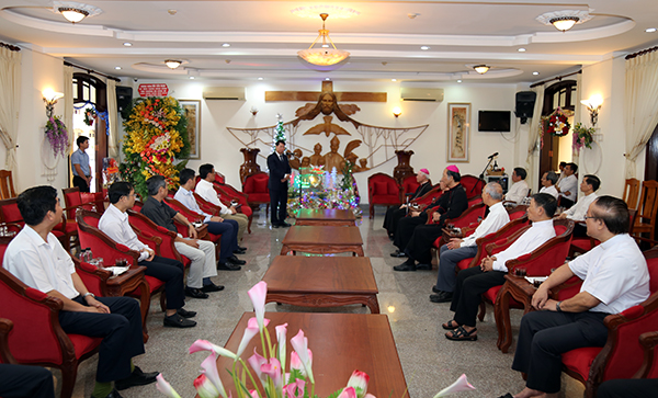 Thứ trưởng Bùi Văn Nam thăm Tòa giám mục Giáo phận Xuân Lộc - Ảnh minh hoạ 2