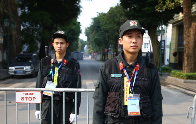 Lực lượng Công an tập trung cao độ bảo đảm an ninh Hội nghị thượng đỉnh Mỹ - Triều