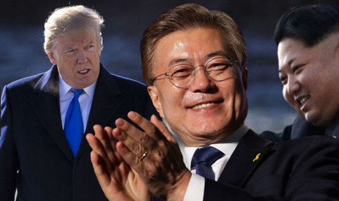 Tổng thống Hàn Quốc Moon Jae-in kỳ vọng cuộc gặp lần thứ 2 giữa hai nhà lãnh đạo sẽ chứng kiến những tiến triển lớn. Ảnh: Getty