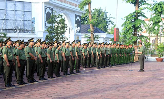 Lực lượng CAND phát động Đợt thi đua đặc biệt báo công dâng Bác - Ảnh minh hoạ 15