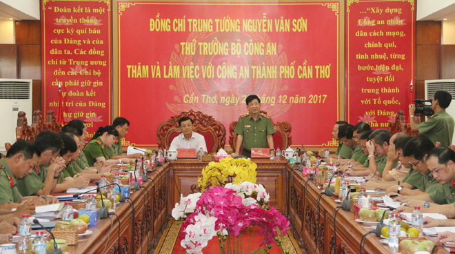 Thứ trưởng Nguyễn Văn Sơn thăm, kiểm tra công tác tại TP Cần Thơ - Ảnh minh hoạ 2