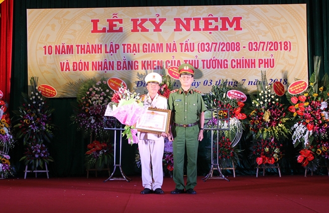 Trại giam Nà Tấu kỷ niệm 10 năm thành lập