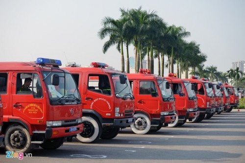 Sáp nhập Cảnh sát PCCC Hà Nội, Lâm Đồng, Nghệ An về Công an tỉnh, thành phố