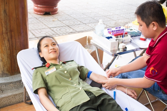 Hơn 500 học viên An ninh hiến máu vì đồng đội thân yêu - Ảnh minh hoạ 2