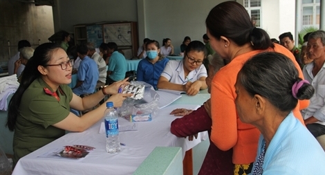 Khám bệnh, phát thuốc miễn phí cho người nghèo ở Tây Ninh