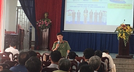 Công an Bình Dương tuyên truyền phòng chống tội phạm