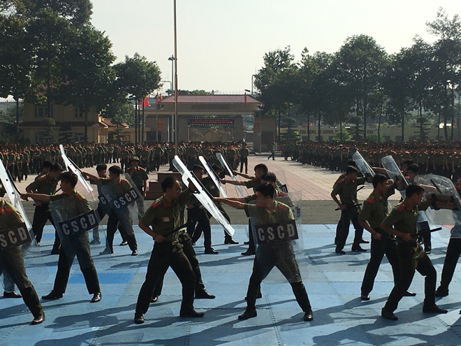 Ra quân huấn luyện đơn vị dự bị chiến đấu Đại học ANND - Ảnh minh hoạ 4