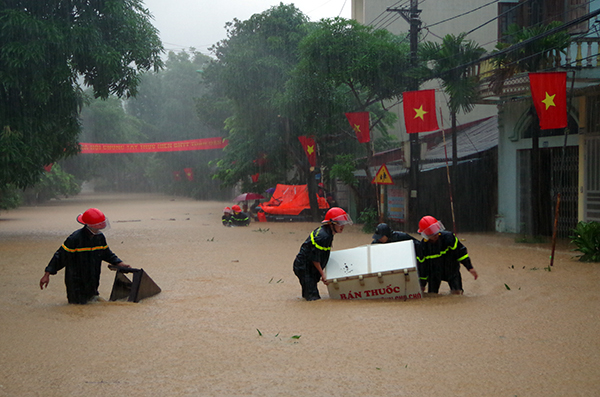 Lực lượng Công an chủ động ứng phó với mưa, lũ và sạt lở đất