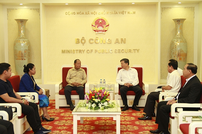 Thắt chặt quan hệ hợp tác giữa Bộ Công an Việt Nam – Bộ An ninh Lào