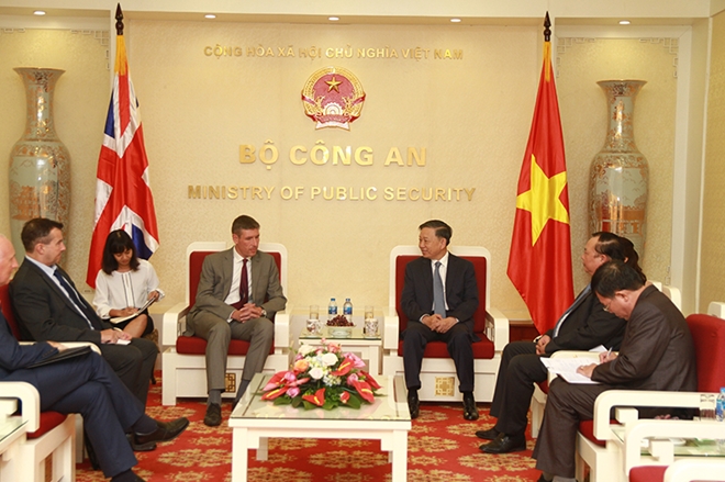 Việt Nam và Vương quốc Anh tăng cường hơn nữa mối quan hệ Đối tác chiến lược