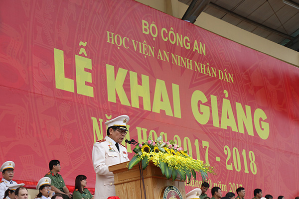 Bộ trưởng Tô Lâm dự lễ khai giảng năm học mới Học viện ANND - Ảnh minh hoạ 5