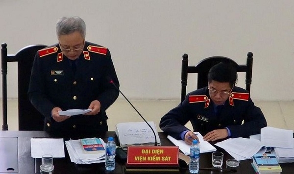 Đại diện Viện kiểm sát đề nghị y án chung thân đối với Châu Thị Thu Nga.